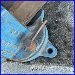 Milwaukee No. 38 Bench Vise 4.5 Jaws Coach Maker's Vise Swivel Base