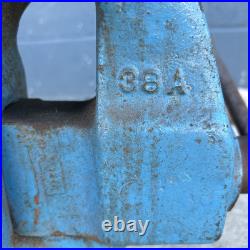 Milwaukee No. 38 Bench Vise 4.5 Jaws Coach Maker's Vise Swivel Base