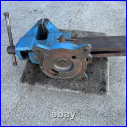 Milwaukee No. 38 Bench Vise 4.5 Jaws Coach Maker's Vise Swivel Base