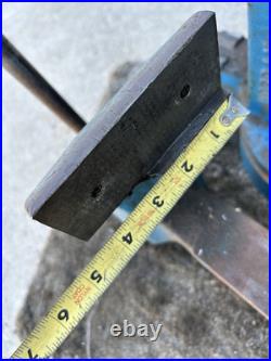 Milwaukee No. 38 Bench Vise 4.5 Jaws Coach Maker's Vise Swivel Base