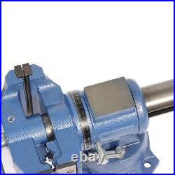 Multi-Purpose Rotation Heavy Duty 4 Inch Bench Vise With 360-Degree Swivel Base