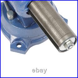 Multi-Purpose Rotation Heavy Duty 4 Inch Bench Vise With 360-Degree Swivel Base