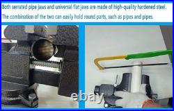 Multi-Purpose Table Vice, 270° Rotate Clamp-On Vise