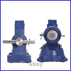Multipurpose Heavy Duty Multi-Jaw Vise with Swivel Base and Head for Clamping