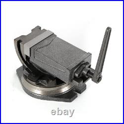 NEW 2 Way 360° Swivel Base 90° Tilting Clamp Vice 5 Precision Milling Vise