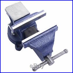 NEW ARRIVAL! 8 INCH Multipurpose Bench Vise Clamp with Swivel Locking Base