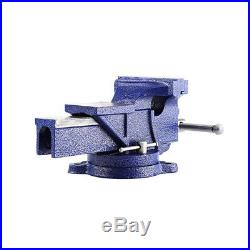 NEW ARRIVAL! 8 INCH Multipurpose Bench Vise Clamp with Swivel Locking Base