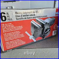 NEW! BESSEY 6 in. Heavy-Duty Bench Vise with Swivel Base