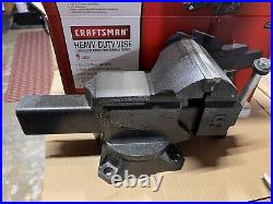 NEW Vintage CRAFTSMAN 5 Workshop Swivel Bench VISE 51855 RARE NOS