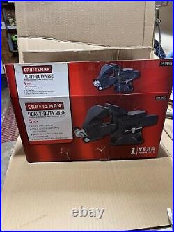 NEW Vintage CRAFTSMAN 5 Workshop Swivel Bench VISE 51855 RARE NOS
