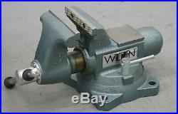 NEW Wilton 1755 Tradesman Vise with Swivel Base & 5-1/2 Serrated Jaws Vice 63200