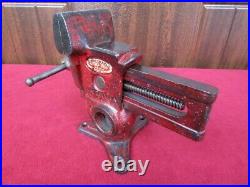 NICE Vintage Columbian Gyro-Vise No 73-1/2 Gunsmith Versa-Vise Swivel Multi Base