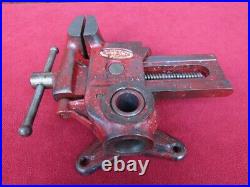 NICE Vintage Columbian Gyro-Vise No 73-1/2 Gunsmith Versa-Vise Swivel Multi Base