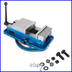 New 3/5'' Jaw Width Milling Vise Bench Clamp Vise, 360° Swiveling Base CNC Vise