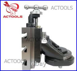 New Lathe Milling Vertical Attachments With Grinding Vice Vise Self Centering