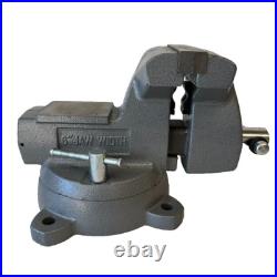 New Open Box Wilton 746 Mechanics Bench Vise, 6 Jaw Width with Swivel Base 21500