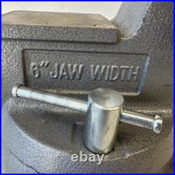 New Open Box Wilton 746 Mechanics Bench Vise, 6 Jaw Width with Swivel Base 21500