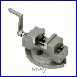 New Precision Vice Self Centering Vise with Swivel Base 3 / 75mm Complete 360°