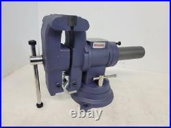 New Westward 54ZV76 Rotating Multi-Jaw 6-inch Bench Vise