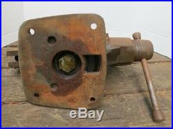 Old Vintage Craftsman 5196 Swivel Base Bench Vise 4 Jaws, Rare Collectible Vise