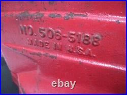 Original Vintage Craftsman 4 Jaws 506-5188 Bench Vise Swivel Base And Anvil USA