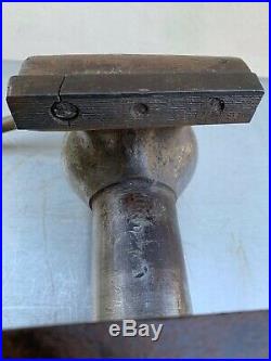 Original Vintage Wilton No. 4 Bullet Swivel Base Vise 36 Pounds 4 Inch Jaws