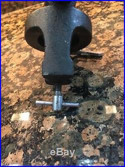 POLAND MADE VISE WILTON BABY BULLET STYLE SWIVEL BASE CLAMP ON 2in JAW WIDTH