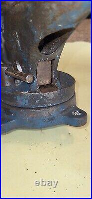 PRECISION-BILT STREAMLINER Vise No 191 SPIEGEL Swivel Base 3 1/2 Jaws Anvil USA