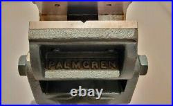 Palmgren 4 Industrial Angle Vise Adjustable 90 Degree & Swivel Base Never Used