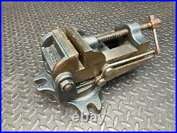 Palmgren 4 Industrial Angle Vise Adjustable 90 Degree and Swivel Base