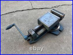 Palmgren 6 Milling Machine Vise Swivel Base, Heavy Duty 85 lbs