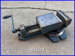 Palmgren 6 Milling Machine Vise Swivel Base, Heavy Duty 85 lbs