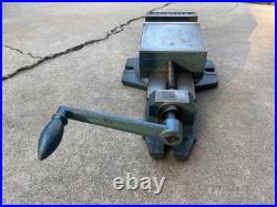 Palmgren 6 Milling Machine Vise Swivel Base, Heavy Duty 85 lbs