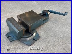 Palmgren 6 Milling Machine Vise Swivel Base, Heavy Duty 85 lbs
