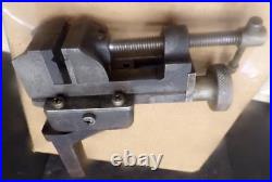 Palmgren Machinist Vise-Swivel Base, In-Out Adjustable