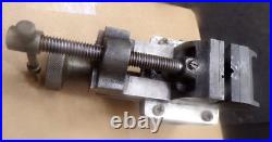 Palmgren Machinist Vise-Swivel Base, In-Out Adjustable