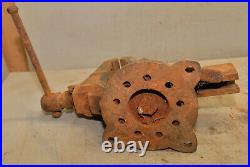 Parker 937-1/2 swivel base bench vise machinist tool 3 1/2 jaw collectible