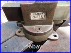 Parker-Union 973-1/2G Vise, Swivel base, ? ORIGINAL STICKER? NICE? PV9.20.23