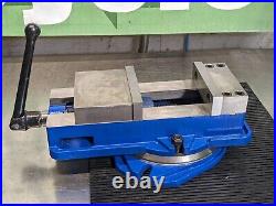 Precision Machine Vise with Swivel Base 6 Jaw Width 8 Opening Capacity