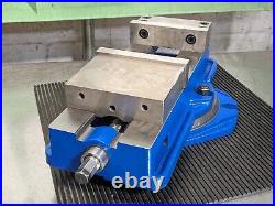 Precision Machine Vise with Swivel Base 6 Jaw Width 8 Opening Capacity