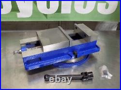 Precision Machine Vise with Swivel Base 8 Jaw Width 8-1/4 Opening Capacity