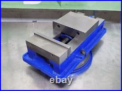 Precision Machine Vise with Swivel Base 8 Jaw Width 8-1/4 Opening Capacity