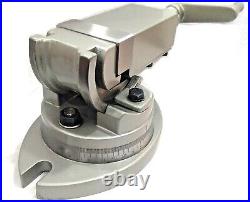 Precision Milling Vise Vice Swivel & Angle Tilting 2 way-Jaw 3 Inches (75 mm)