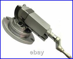 Precision Quality Milling Vise Vice Swivel Base Angle Tilting 2way-jaw Inc
