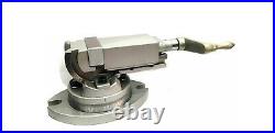 Precision Quality Milling Vise Vice Swivel Base Angle Tilting 2way-jaw Inc