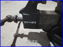 Prentiss Bull Dog No. 277- 212 3 Swivel Jaw Swivel Base Vise