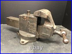 Prentiss No 19 3-1/2 Swivel Jaw Base Bench Vise