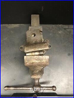 Prentiss No 19 3-1/2 Swivel Jaw Base Bench Vise