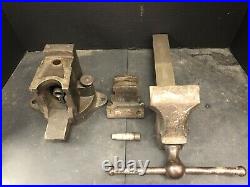 Prentiss No 19 3-1/2 Swivel Jaw Base Bench Vise