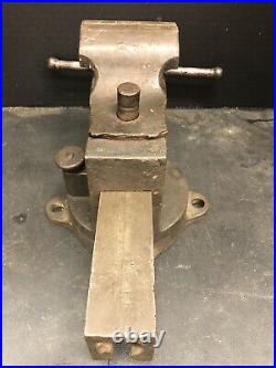 Prentiss No 19 3-1/2 Swivel Jaw Base Bench Vise